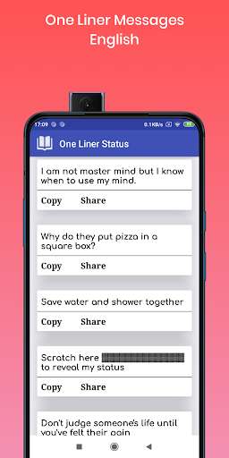 Play APK One Liner English Hindi Status Quotes Ads Free  and enjoy One Liner English Hindi Status Quotes Ads Free using ApkOnlin