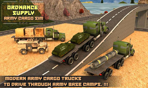 Play APK Ordnance Supply Army Cargo Sim  and enjoy Ordnance Supply Army Cargo Sim with UptoPlay com.ggs.army.ordnanc.cargo