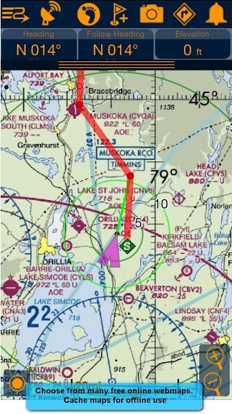 Play APK PathAway Outdoor Navigator  and enjoy PathAway Outdoor Navigator with UptoPlay com.muskokatech.PathAwayFree