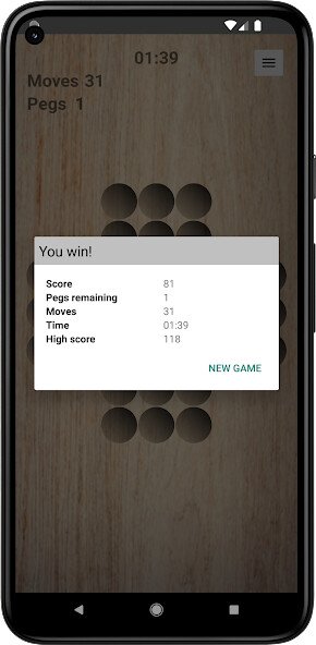Play APK Peg Solitaire  and enjoy Peg Solitaire with UptoPlay com.banjen.app.PegSolitaire