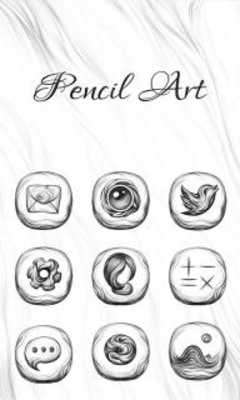 Play Pencil Art GO Launcher 