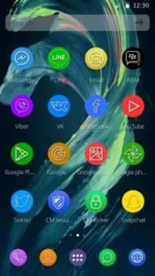 Play Xperia System Mobile Theme 