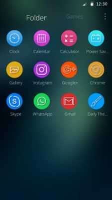Play Xperia System Mobile Theme 