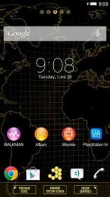 Play XPERIA™ Theme TECHWORLD 