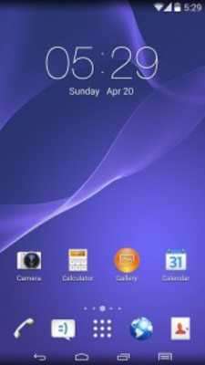 Play Xperia Z2 Theme 