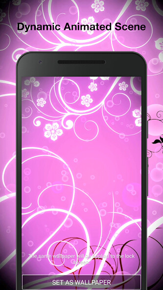 Play Pink Live Wallpaper 