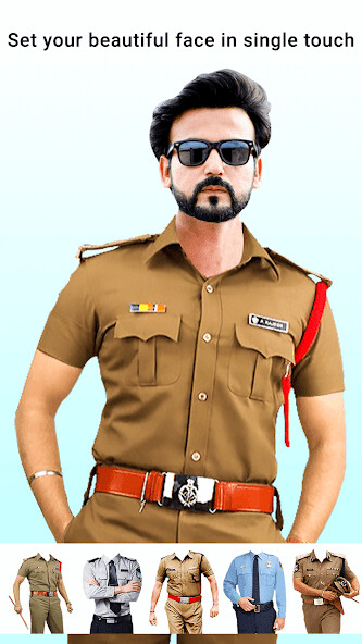 Play Police Suit Photo Editor 