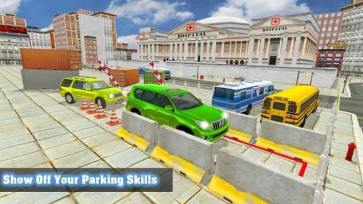 Play Prado Parking 3d : A Land Cruiser Parking Master 