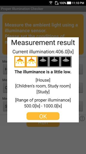 Play APK Proper illumination Checker  and enjoy Proper illumination Checker with UptoPlay jp.co.tbn.android.IllumCheck