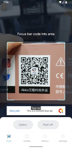 Play QR Scanner - Barcode Reader 