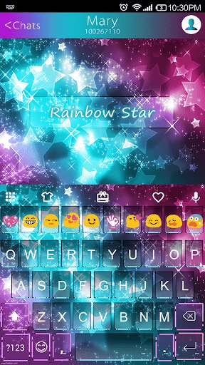 Play APK Rainbow Star Emoji Keyboard  and enjoy Rainbow Star Emoji Keyboard with UptoPlay emoji.keyboard.emoticonkeyboard