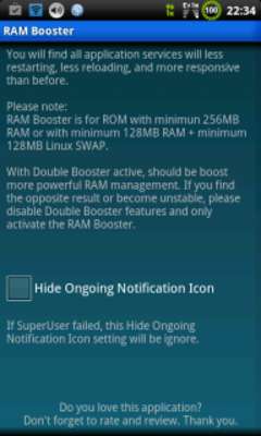 Play RAM Booster (root) 