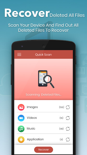 Play APK Recover Deleted All Files, Photos and Contacts  and enjoy Recover Deleted All Files, Photos and Contacts using ApkOnlin