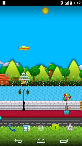 Play APK Riverside HD Lite  and enjoy Riverside HD Lite with UptoPlay com.poash.lwp.riversidelite