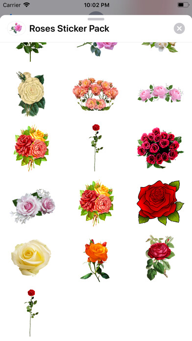 Play Roses Stickers Play Roses Stickers