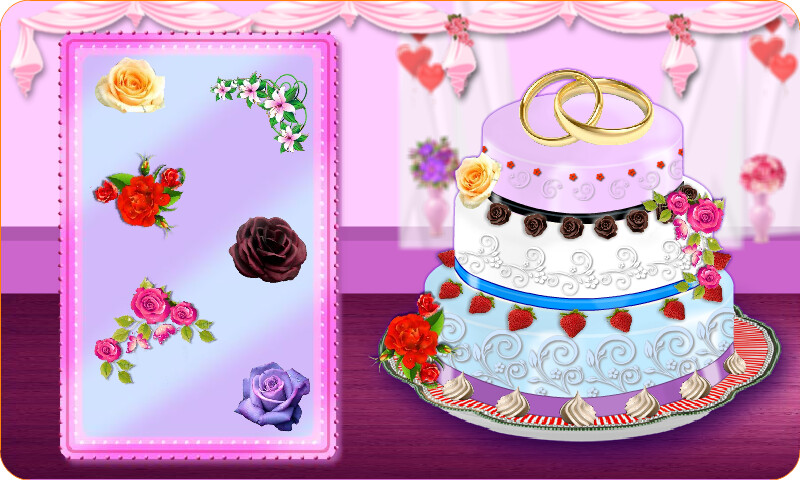 Play Rose Wedding Cake Maker Games Play Rose Wedding Cake Maker Games