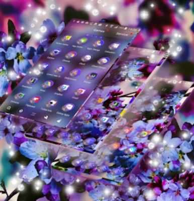 Play Sakura. GO Launcher EX Theme 