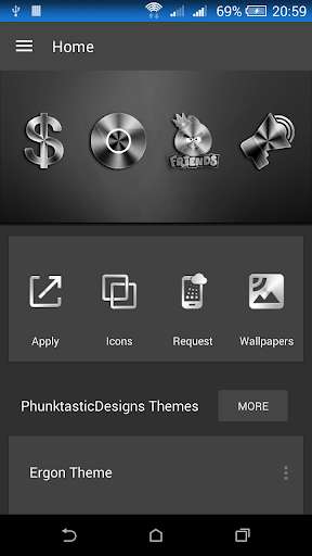 Play APK Shine Dark - Icon Pack  and enjoy Shine Dark - Icon Pack with UptoPlay com.shinebw.iconpack
