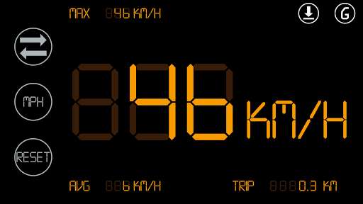 Play APK Simple Speedometer HUD2  and enjoy Simple Speedometer HUD2 with UptoPlay com.generic.util.Speedometer