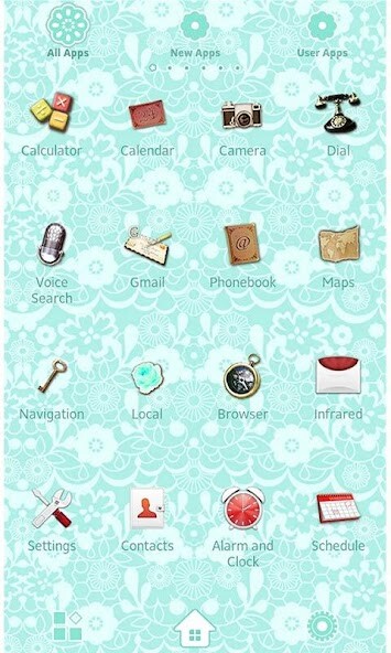 Play APK Simple Theme-Lace Flowers-  and enjoy Simple Theme-Lace Flowers- with UptoPlay jp.co.a_tm.android.plus_lace_flower