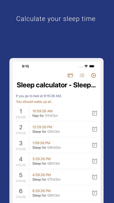 Play APK SleepCycle - Sleep Calculator  and enjoy SleepCycle - Sleep Calculator with UptoPlay com.ege.sleepTimer