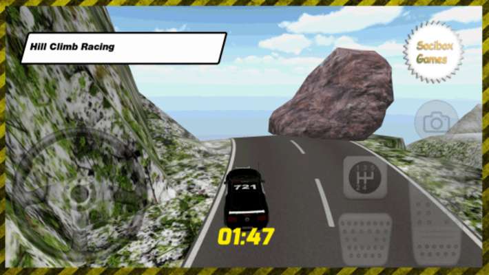Play Snow Police Hill Climb Racing 