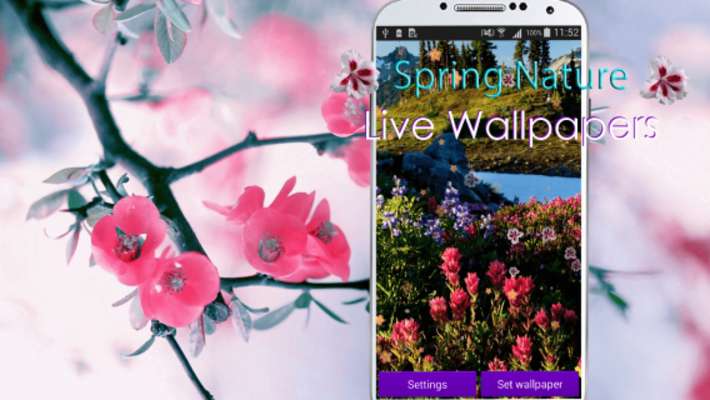 Play Spring Nature Live Wallpapers 