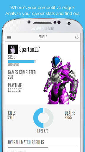Play APK Stats for Halo 5  and enjoy Stats for Halo 5 with UptoPlay com.adriftlabs.halo5stats