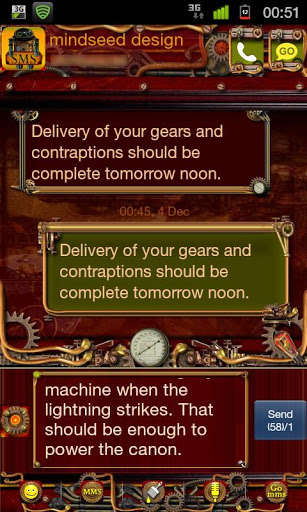 Play APK Steampunk GO SMS Theme and enjoy Steampunk GO SMS Theme with UptoPlay com.jb.gosms.theme.steampunk Play APK Steampunk GO SMS Theme and enjoy Steampunk GO SMS Theme with UptoPlay com.jb.gosms.theme.steampunk