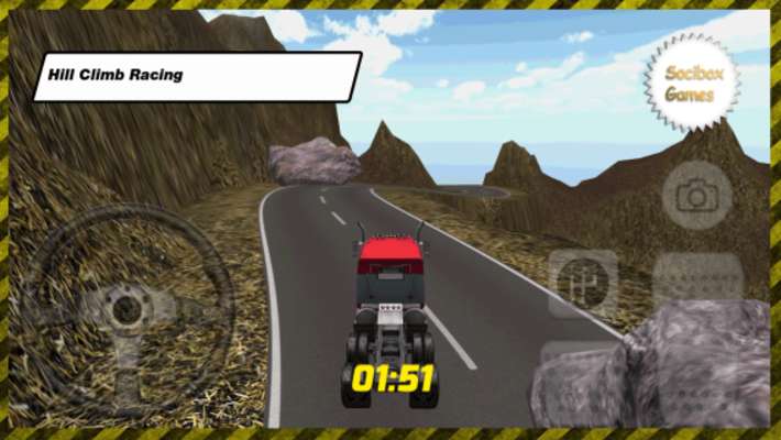 Play Super Truck Hill Climb Racing 