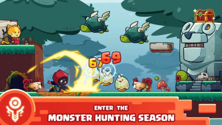 Play Sword Man - Monster Hunter 