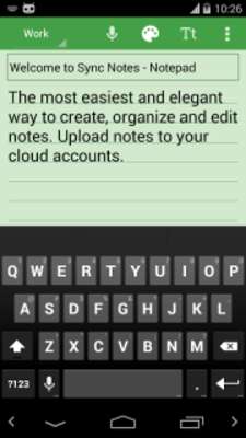 Play Sync Notes - Cloud Notepad 