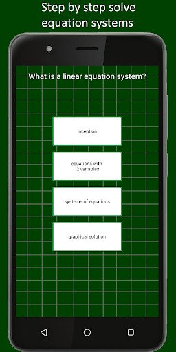 Play Systems of linear equations 