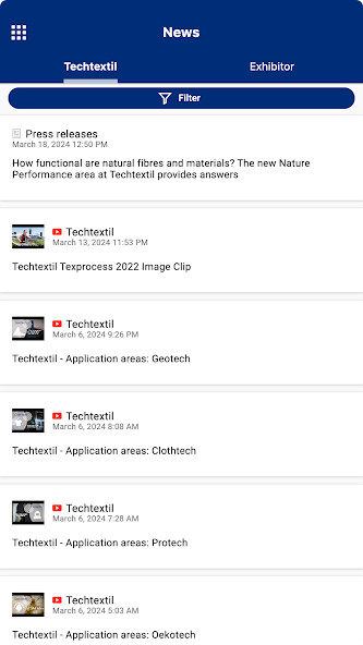 Play Techtextil Navigator 