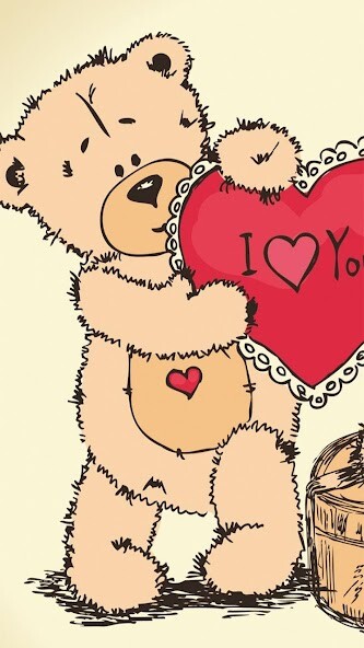 Play Teddy Bear Live Wallpaper 
