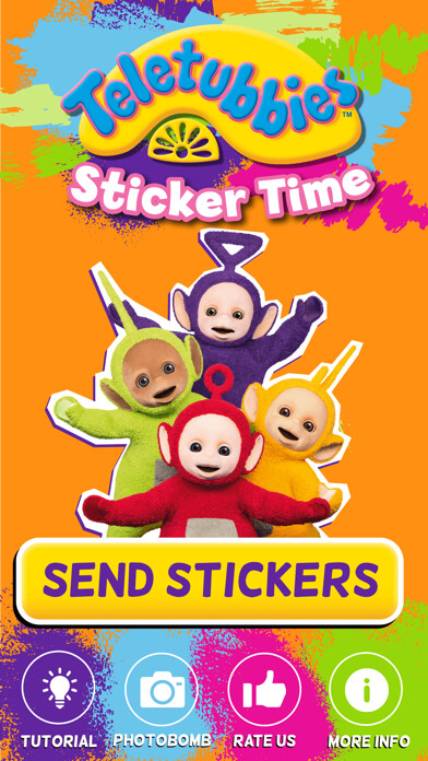 Play Teletubbies Sticker Time 