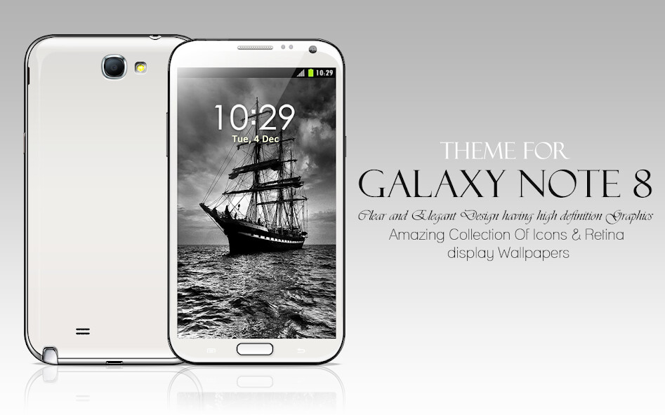 Play Theme for Galaxy Note 8 