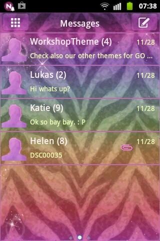 Play APK Theme Zebra GO SMS  and enjoy Theme Zebra GO SMS with UptoPlay com.jb.gosms.theme.aZebraTheme