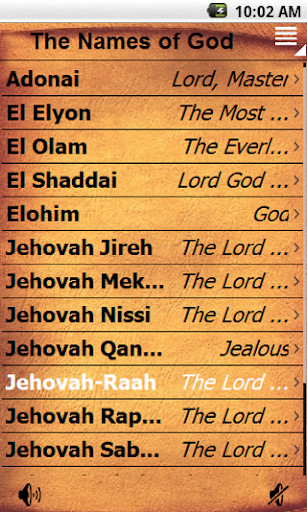 Play The Names of God 