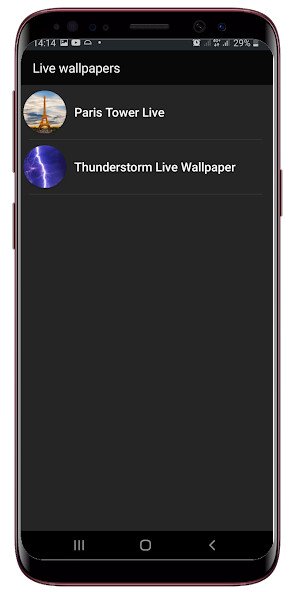 Play Thunderstorm Live Wallpaper 