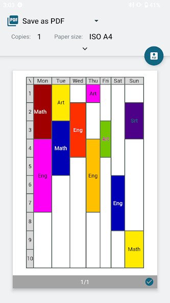 Play APK TimeTable Spread  and enjoy TimeTable Spread with UptoPlay com.eonsoft.TimeTableV2