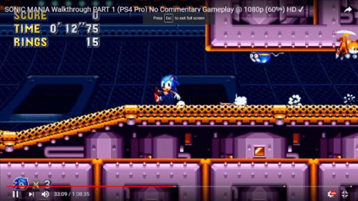 Play Tips for Sonic Mania 