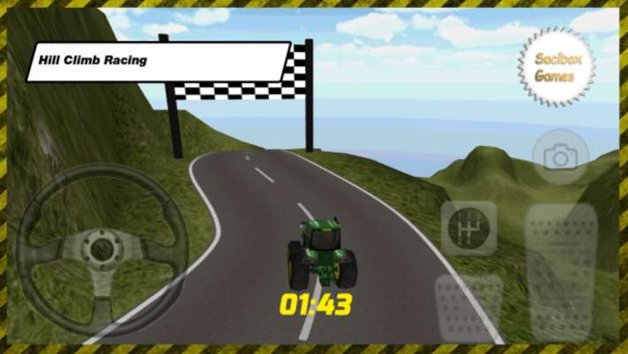 Play Tractor Hill Climb 3D Game 