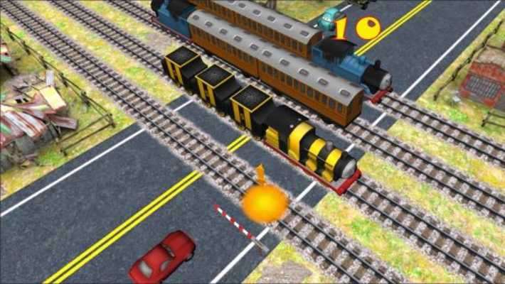 Play Train Road Crossing 