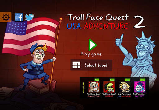 Play Troll Face Quest: USA Adventure 2 