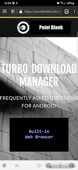 Play APK Turbo Download Manager  and enjoy Turbo Download Manager with UptoPlay com.add0n.downloader<br>*****************************<br><br>Turbo play online manager aims to provide a solid play online manager for non-stable INTERNET connections. It can be used to play online files faster and more reliable. Download managers for desktop enviroments are very common but there doesnt seem to be a decent play online manager for mobile platform. This project aims to bring a userfriendly yet reliable downloader to fill the gap.<br><br>Features:<br>1. Increases downloading speed (attainable speed depends on the number of segments and your network capability)<br>2. Allows you to continue broken downloads by introducing fresh links<br>3. Allows downloading from multiple sources<br>4. Extension-able and can be accessed from other applications<br>5. Open source and free<br><br>How does Turbo Download Manager work?<br>Instead of opening just one pipline to play online files, Turbo Download Manager opens several pipelines and breaks the actual file into multiple segments. This way file fetching would be much faster and if one pipeline breaks, it is possible to resume the download.<br><br>Note that this project is still in active development stage, please report bugs to:<br>https://github.com/inbasic/turbo-download-manager/issues<br><br>For more info about the play online manager visit:<br>http://add0n.com/turbo-download-manager.html</div><br><br><br><a title= 