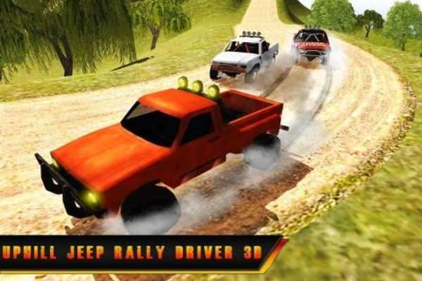 Play Uphill Jeep Rally Driver 3D 