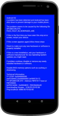 Play Virus Screen (Prank) 