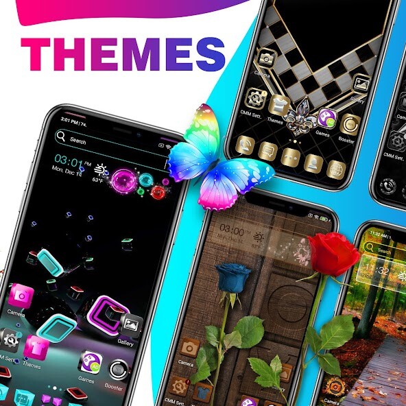 Play V Launcher- 3D Theme & HD Wallpaper 