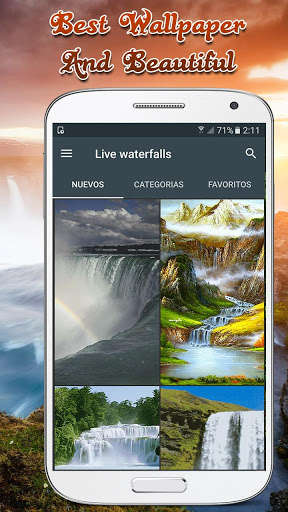 Play APK Waterfall live wallpaper real  and enjoy Waterfall live wallpaper real with UptoPlay com.mundoapp.livewaterfalls